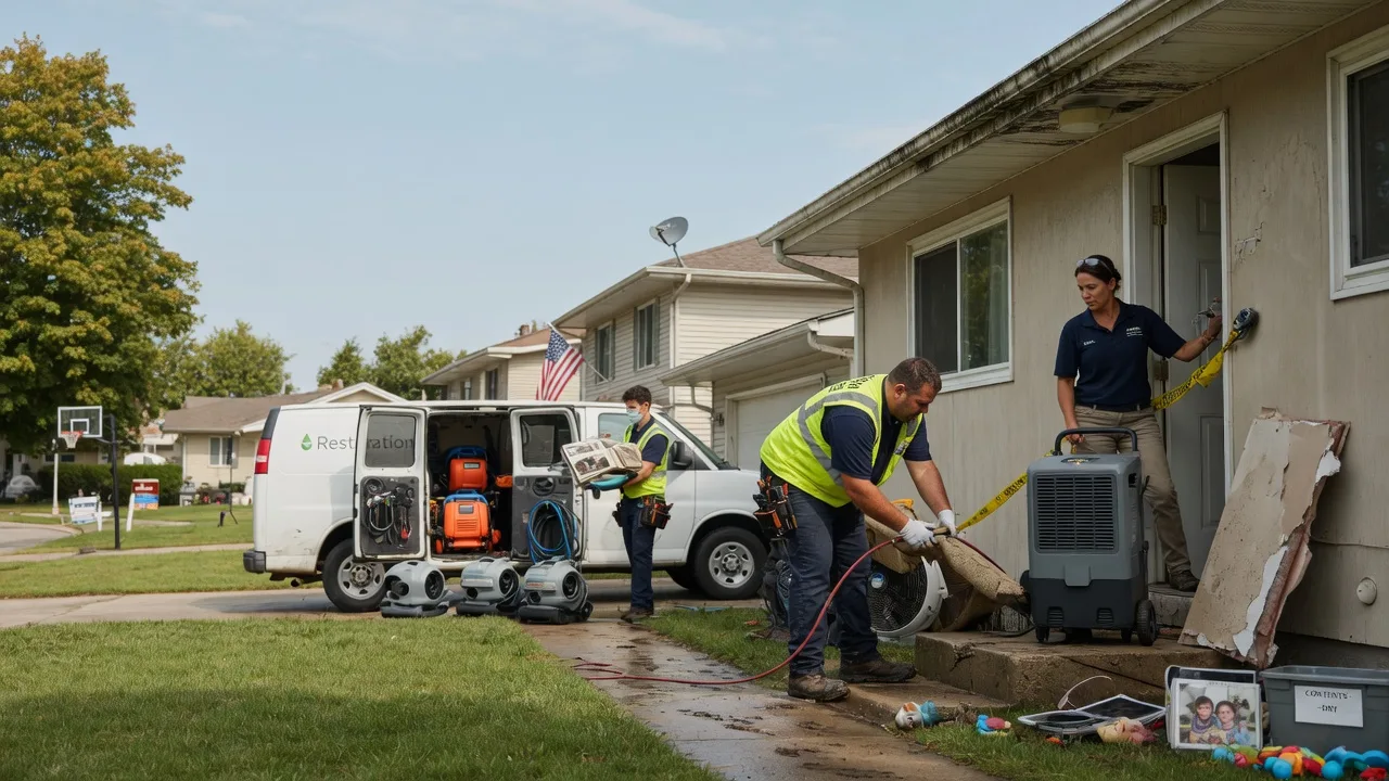 Water Damage Restoration in Hermitage, PA near me